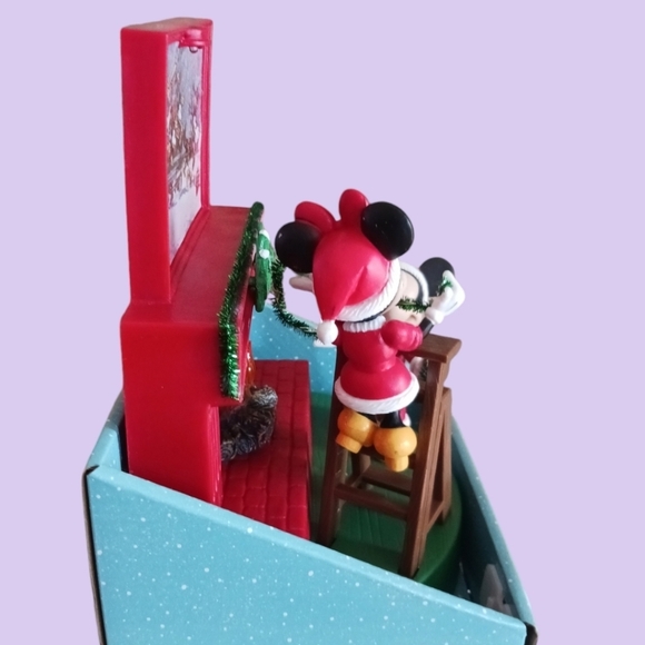 Disney mickey & minnie mouse string garland christmas fireplace "9"inch - Picture 5 of 10